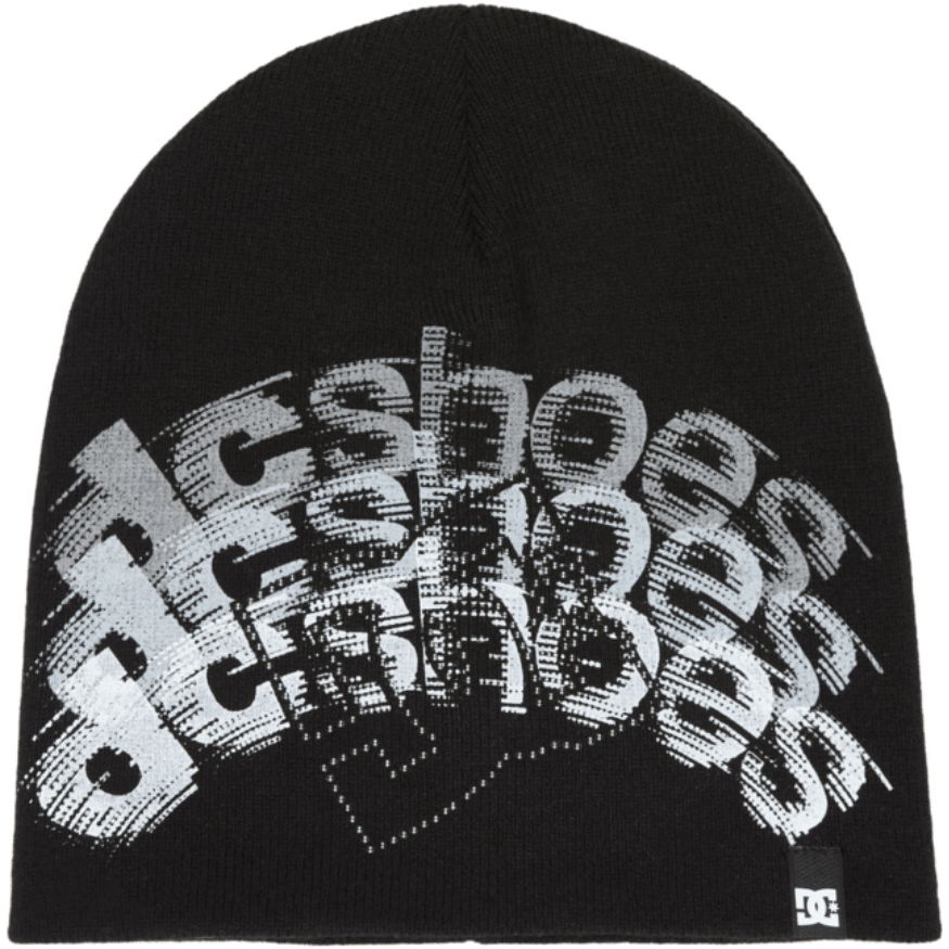 2026 DC Shoes Mens Omega 2 Beanie EDYHA03227 - Black